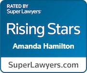 Rated by Super Lawyers | Rising Stars Amanda Hamilton | SuperLawyers.com